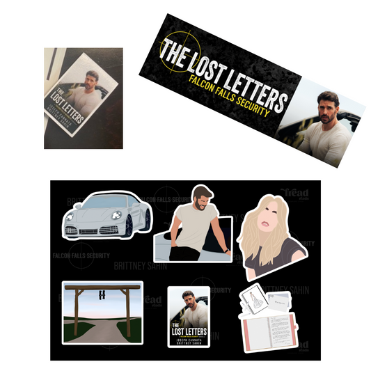 Lost Letters swag (without bookplates)