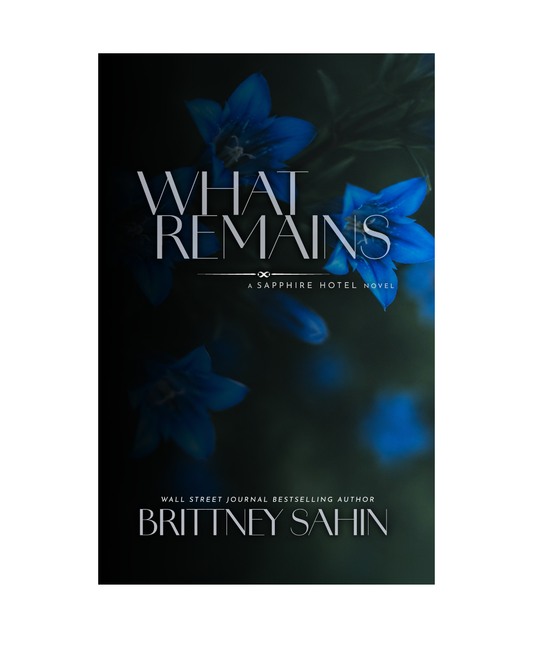 What Remains Discreet Hardcover (signed)