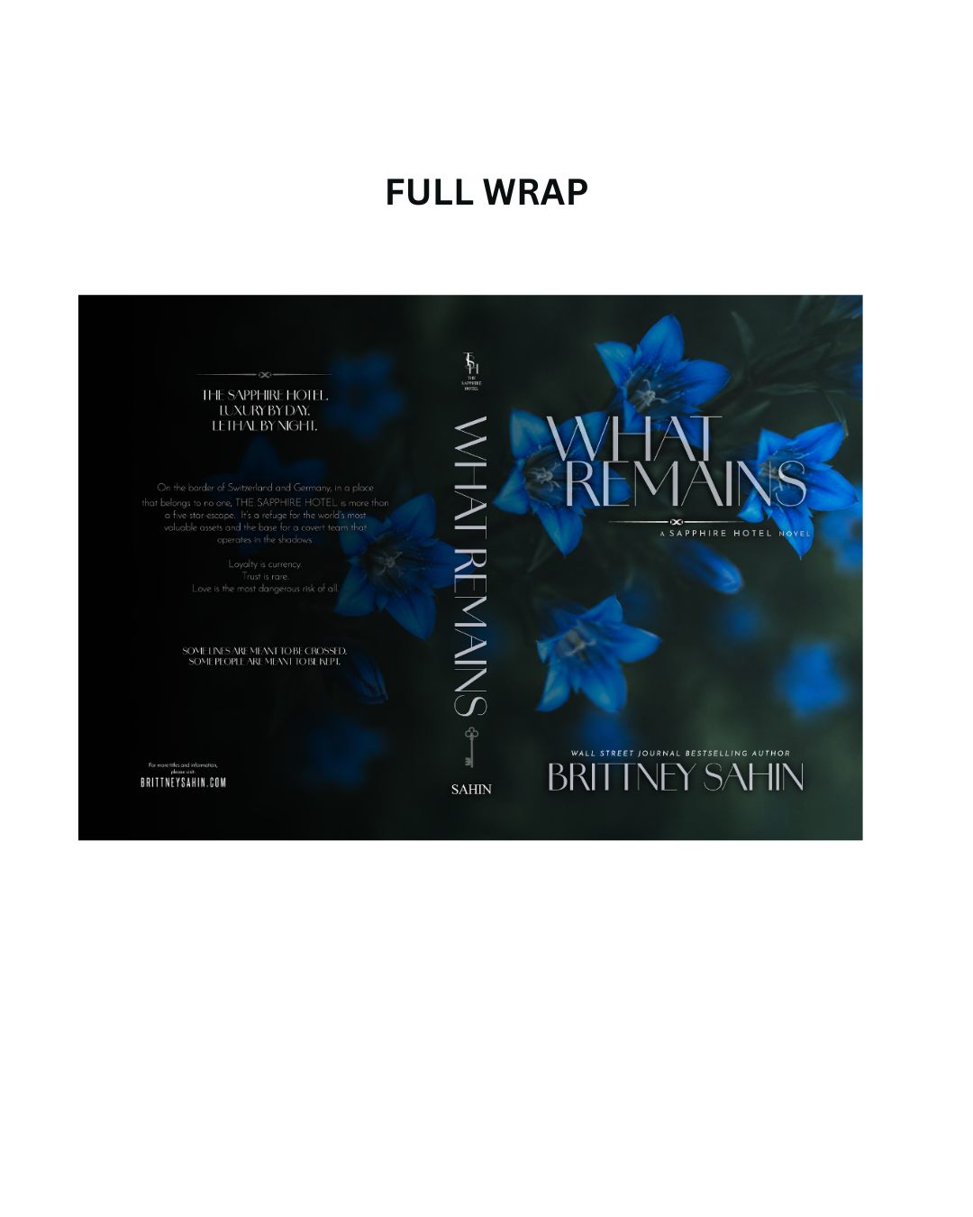 What Remains Discreet Hardcover (signed)