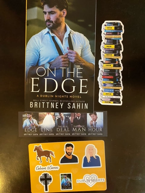 On the Edge signed by Brittney with bookplate by Joseph