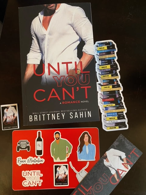 Until You Can't signed by Brittney with bookplate by Joseph