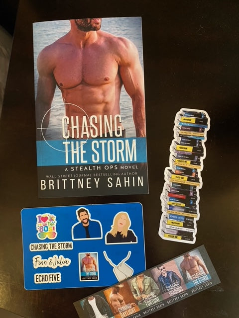 Chasing the Storm signed by Brittney with bookplate by Joseph*